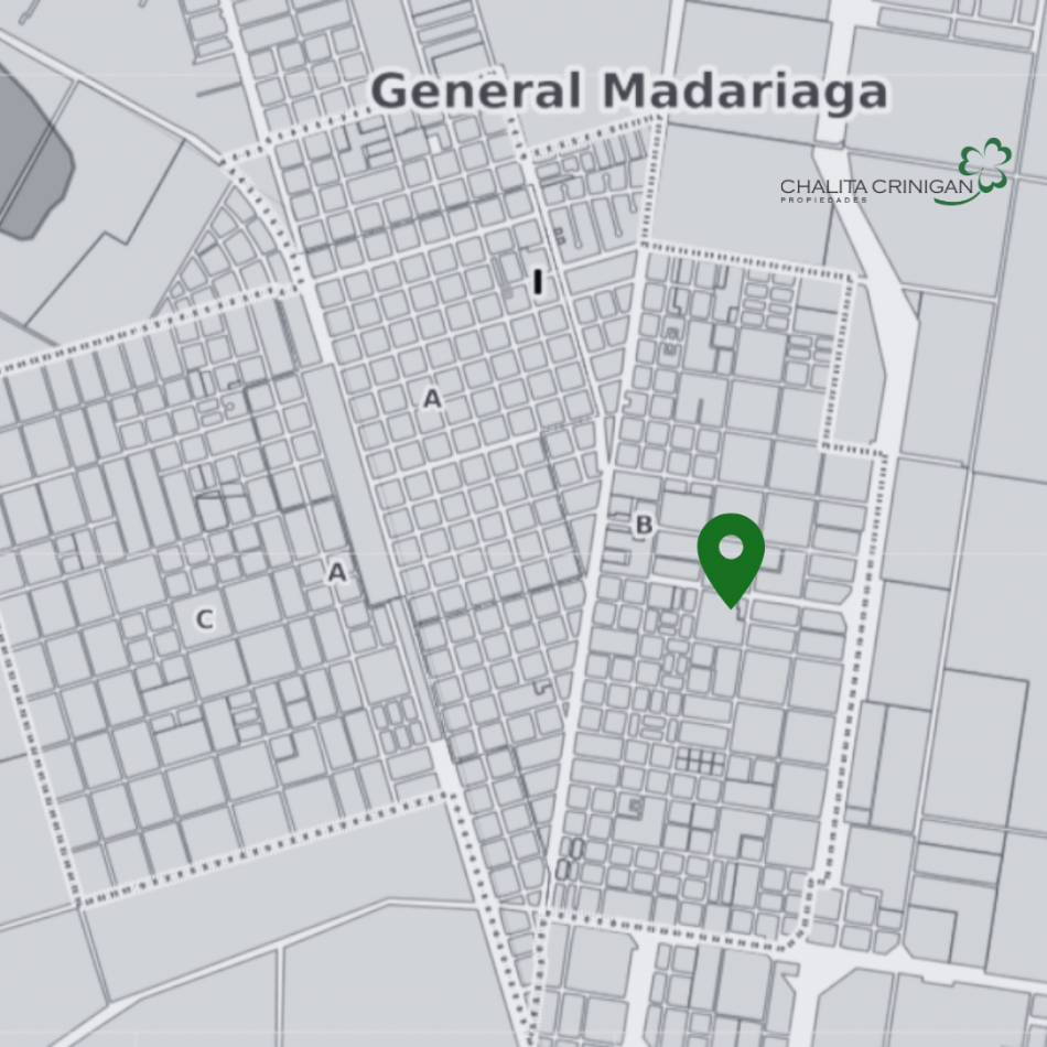 ¡VENTA! Gral. Madariaga, Bs. As.  Te presentamos este espectacular lote unifamiliar en zona residencial, rodeado de construcciones de gran nivel y un entorno de tranquilidad.