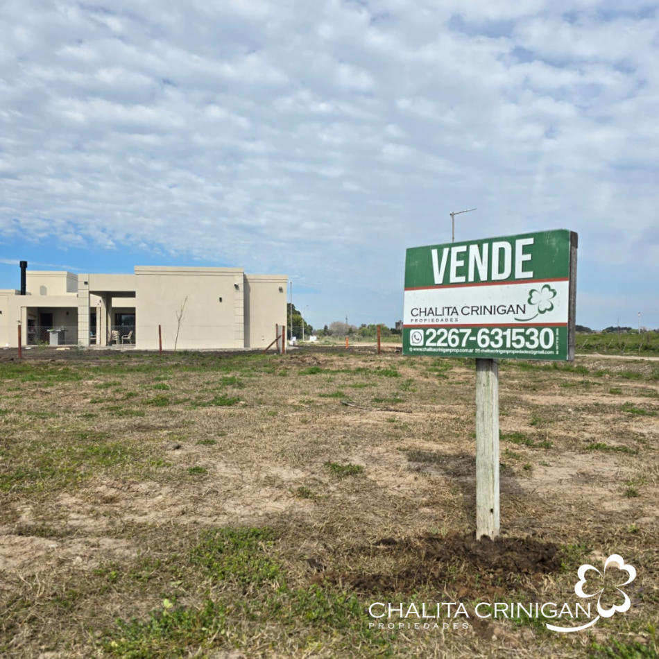 ¡VENTA! Gral. Madariaga, Bs. As. Terreno ubicado en Barrio Los Patos, una zona tranquila y en crecimiento.