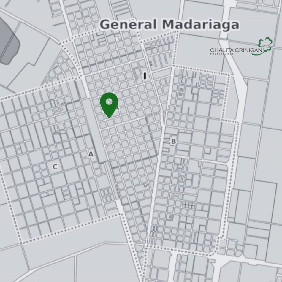 ¡VENTA! IMAREAS MADARIAGA Dr. Carlos Madariaga entre Rivadavia y Moreno. Gral. Madariaga-Bs. As.