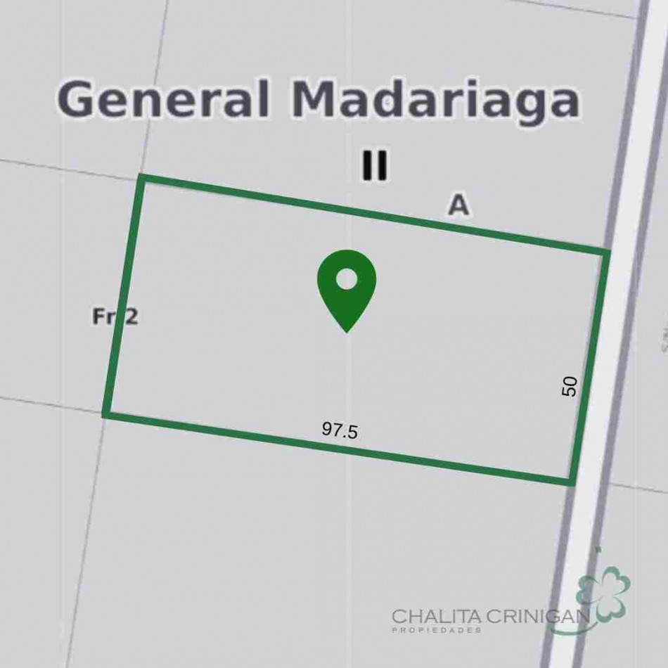 ¡VENTA! Gral. Madariaga, Bs.As. Media hectarea arbolada 