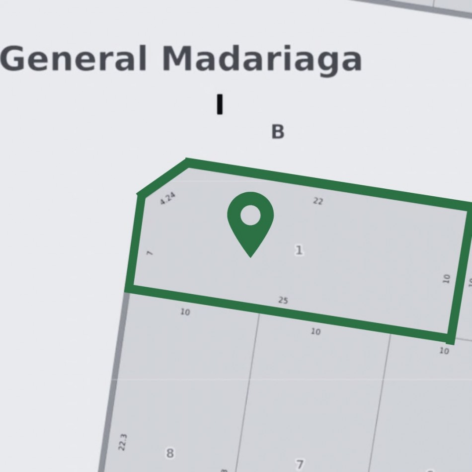 ¡VENTA! Gral. Madariaga - Bs.As. Casa de dos dormitorios mas galpon